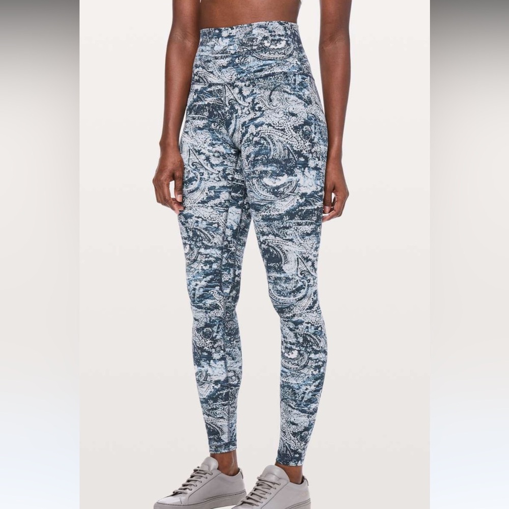 Lululemon Align Pant Full Length 28" Paisley Glaze Multi - Size 2